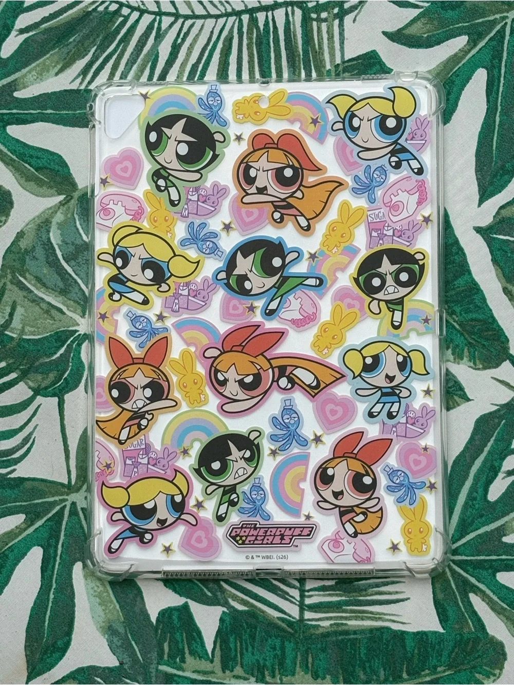 NEW Powerpuff Girls Shockproof Clear Protective iPad Air 2 Case
